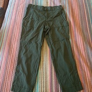 Forest Green Athleta Capris size 10
